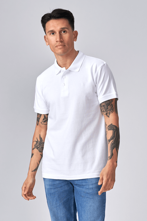 Basic Polo - White