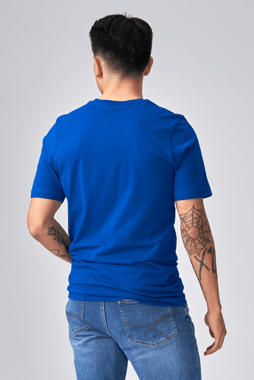 Basic T -shirt - Zweeds blauw