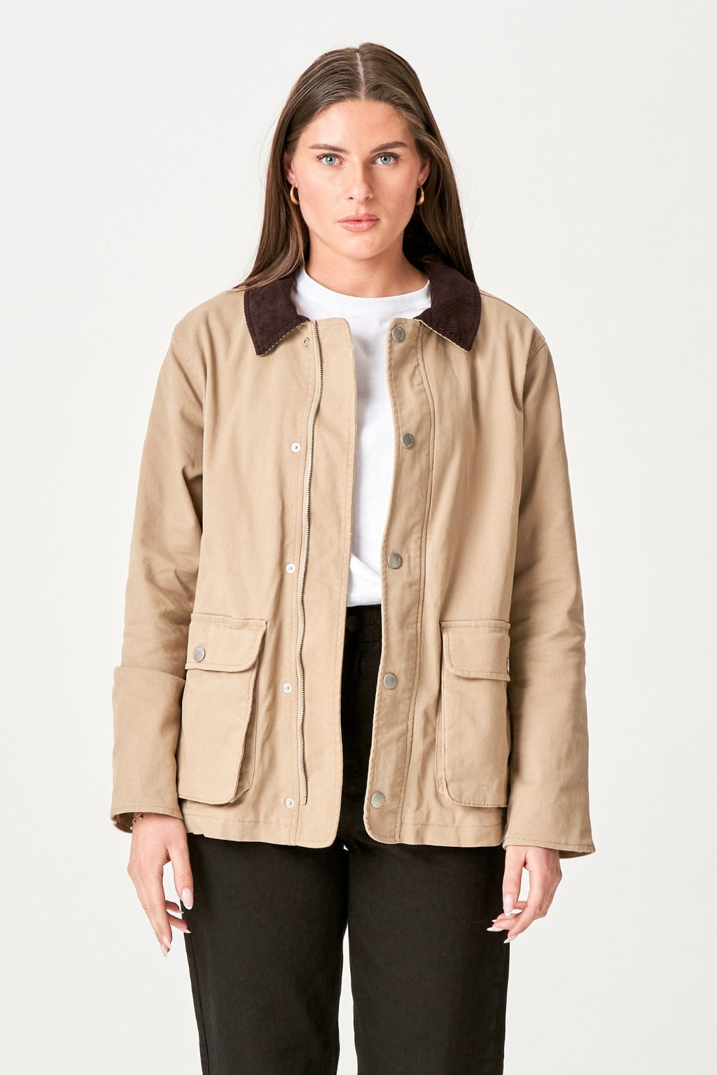 Twill Jacket - Dark Sand