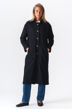 Carla Trenchcoat - Navy