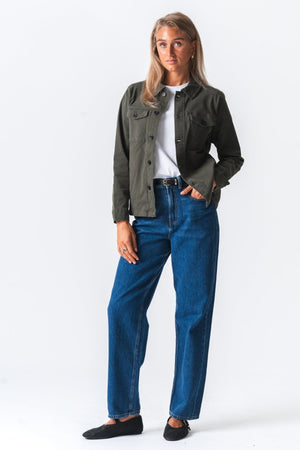 Twill Overhirt - Dark Olive