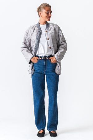 Gequild blokjack - grijs