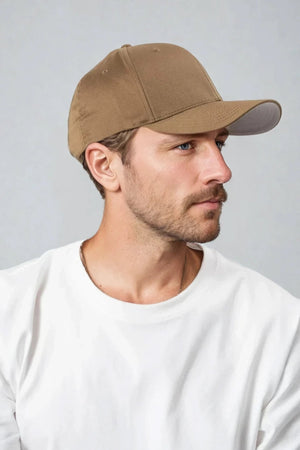 FlexFit Wooly Combed - Geel