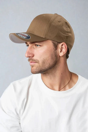 FlexFit Wooly Combed - Geel