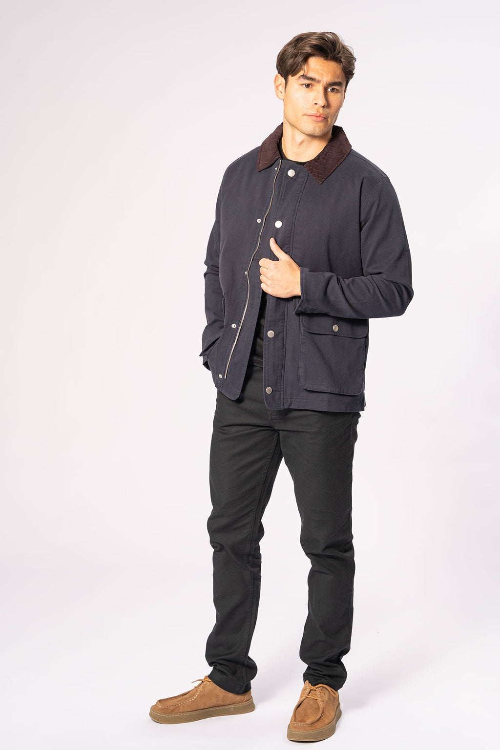 Twill Jacket - Navy