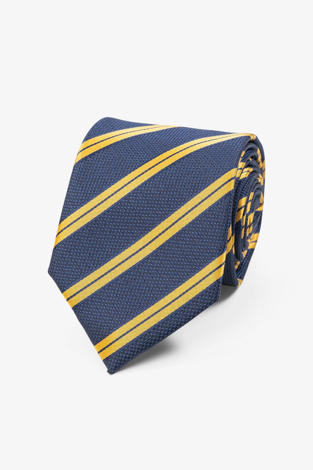 Stropdas - Navy/Goud