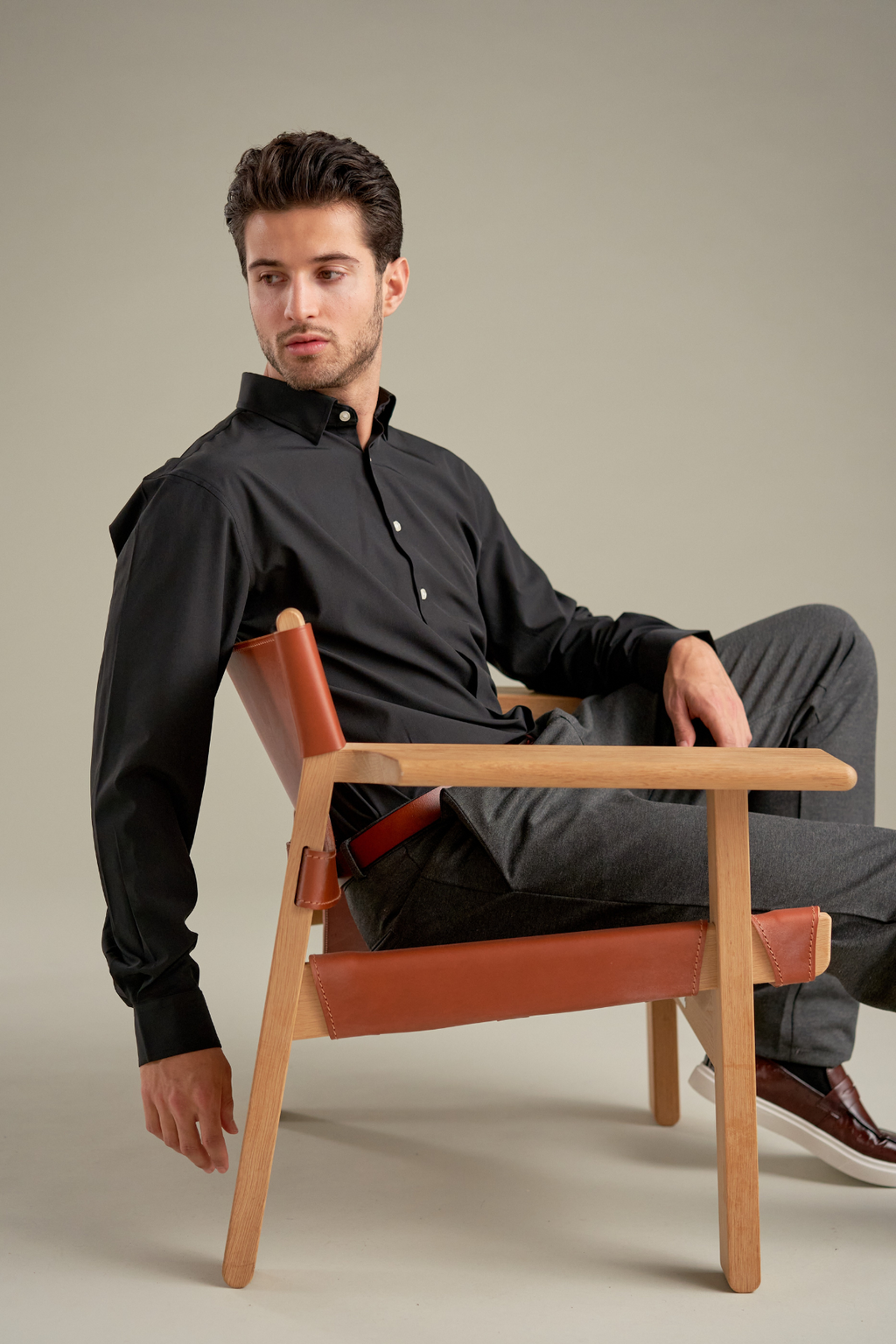 The Original Premium Performance Skjorte - Zwart