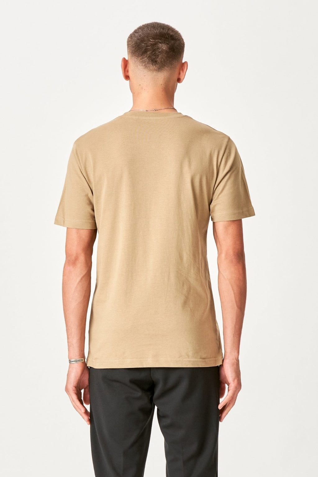 Oversized t -shirt - zand