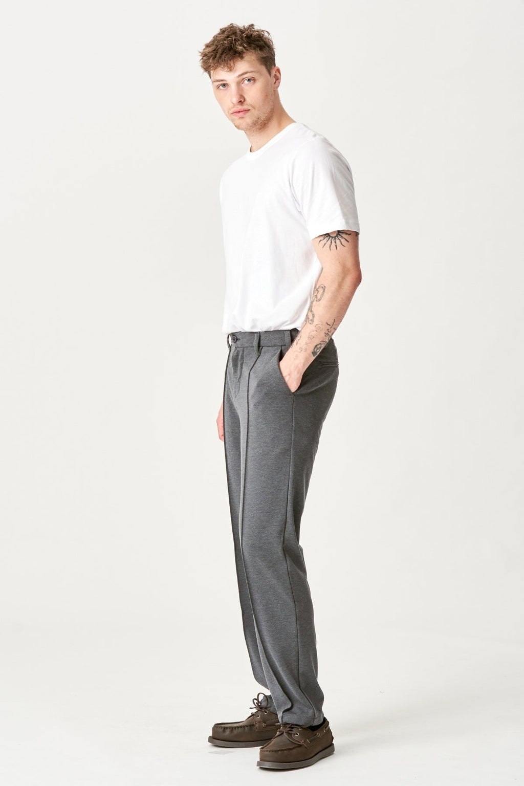 Performance Pants Loose Fit - Charcoal