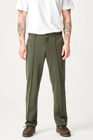 Performance Pants Loose Fit - Dark Olive