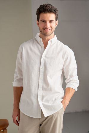 Linnen shirt - wit
