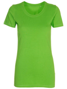 Fitted t-shirt - Lime green