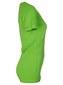 Fitted t-shirt - Lime green