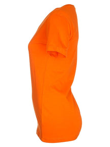 Gemonteerd t -shirt - oranje