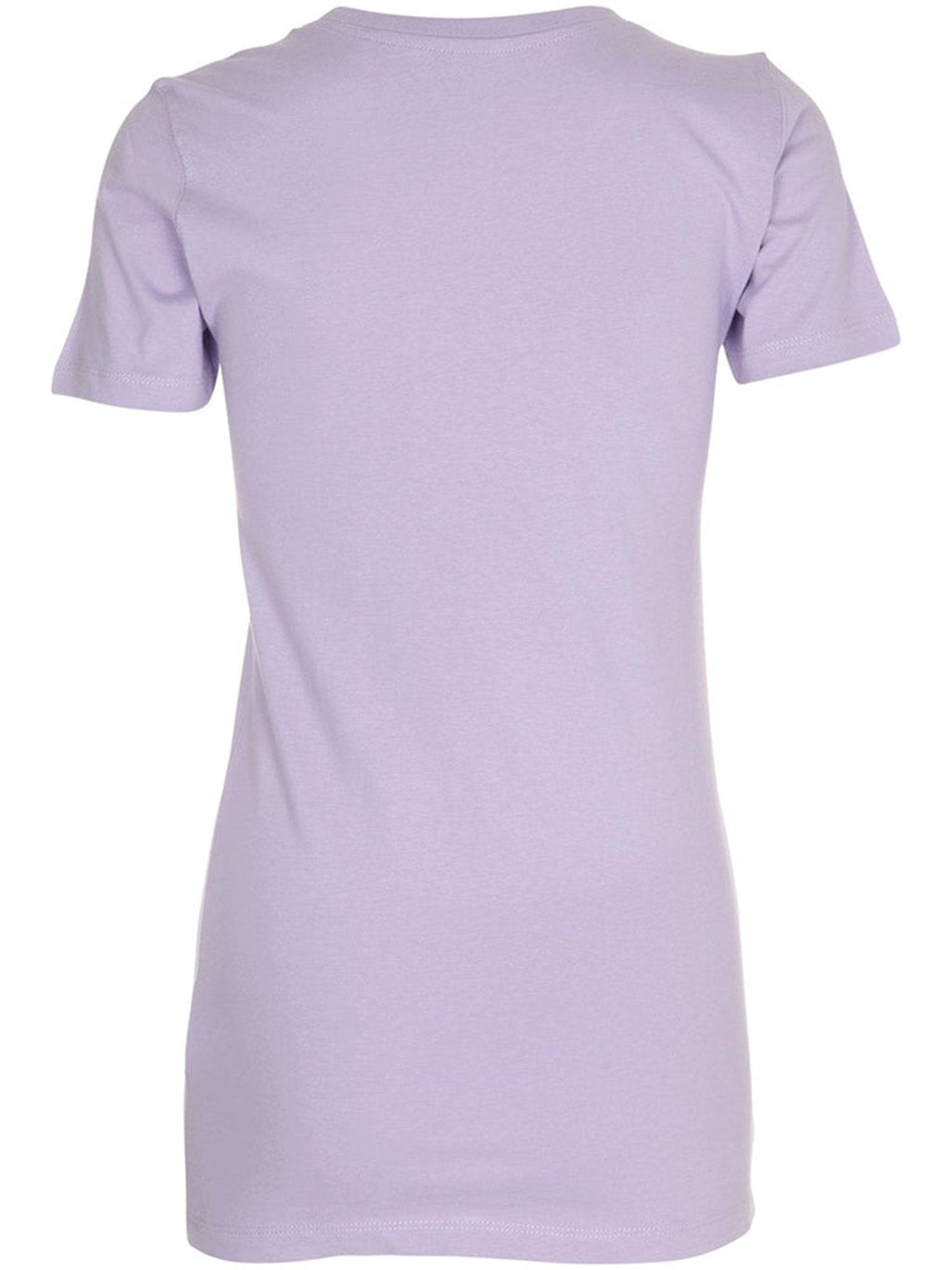 Gemonteerd t -shirt - lavendel