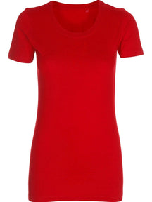 Gemonteerd t -shirt - rood