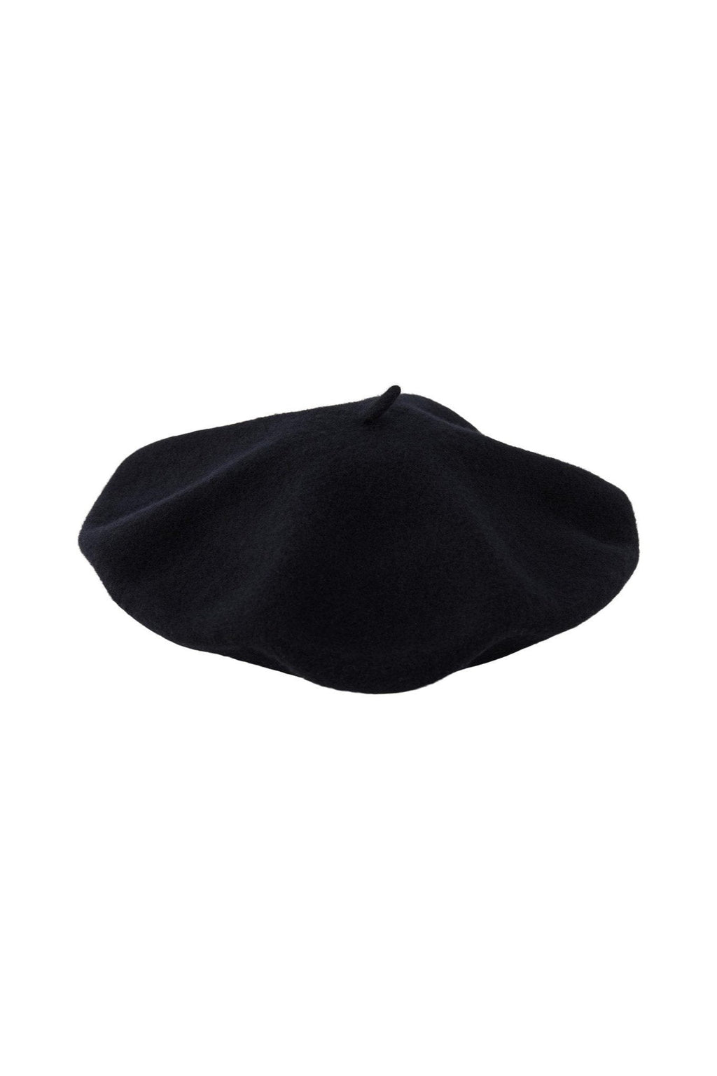 Fransk Wool Beret - zwart