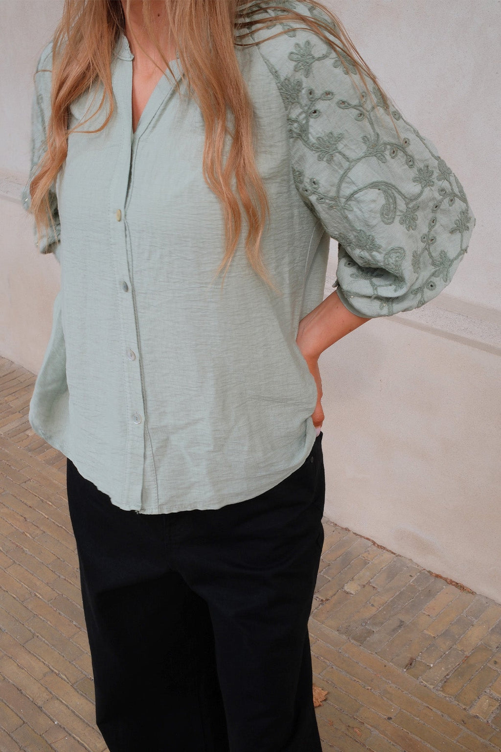 Frida Overhemd - Kaki