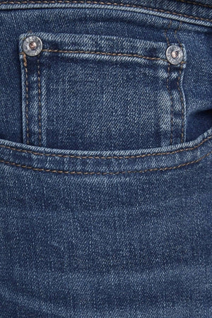 Glenn Stretch Jeans - Denim Blue (slanke pasvorm)