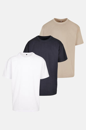 Zwaar Oversized T-shirt-pakketdeal (3 pcs.)