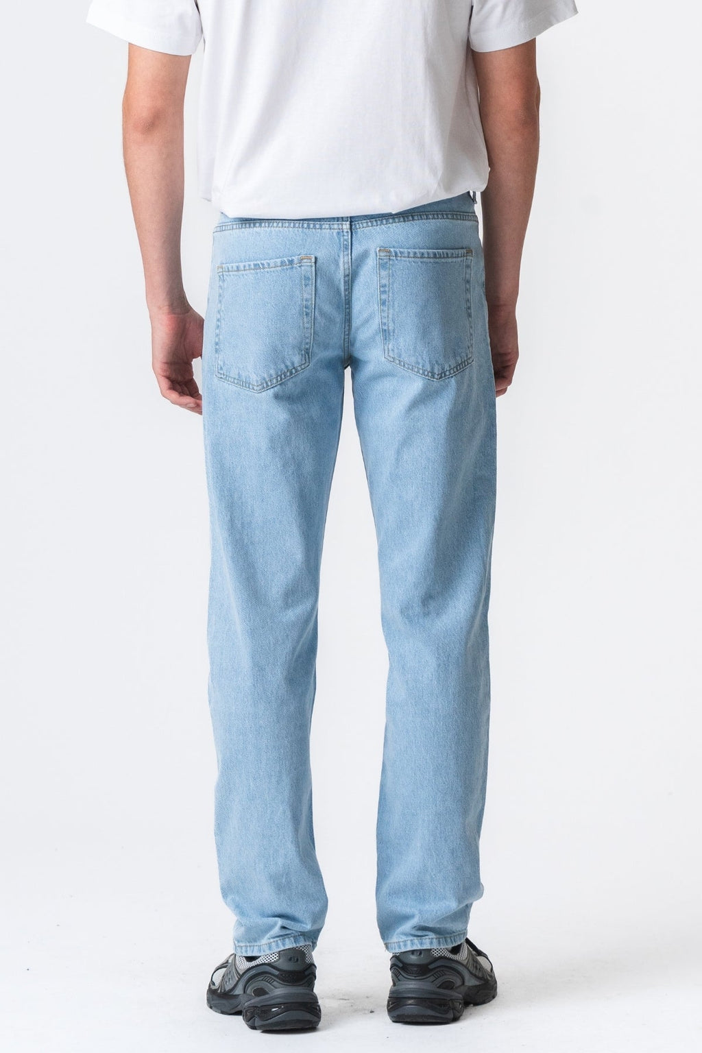 Relaxed Fit Jeans - Light Blue Denim