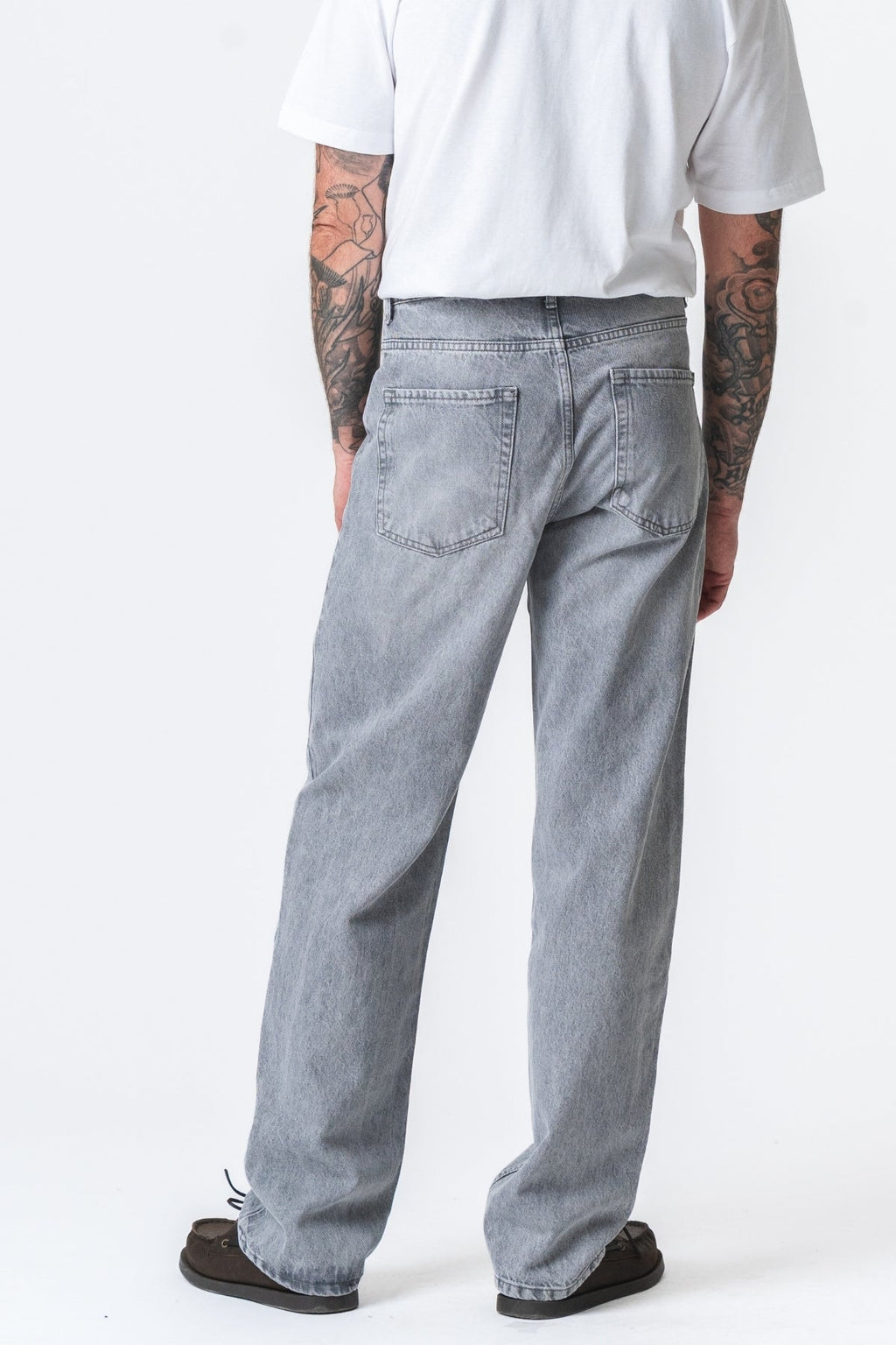 Noah Loose Fit Jeans - Gray Denim