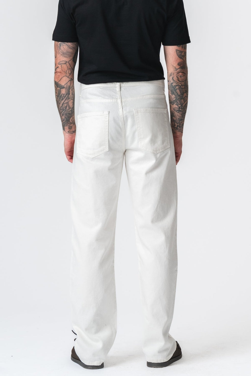 Noah Loose Fit Jeans - White Denim
