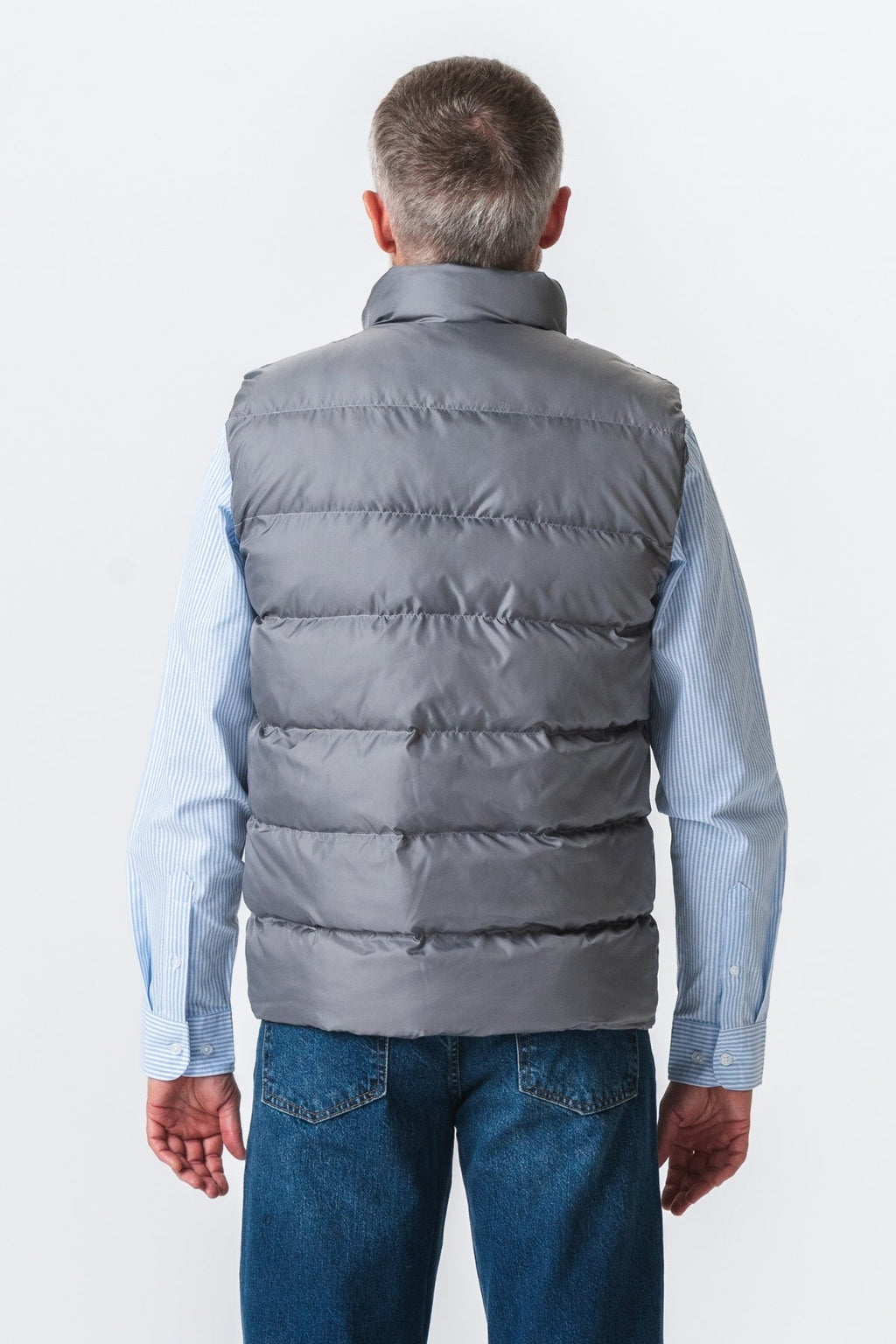 Puffer Vest - Grey