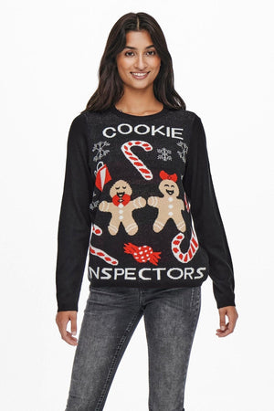 Joy Christmas Knit - Zwart