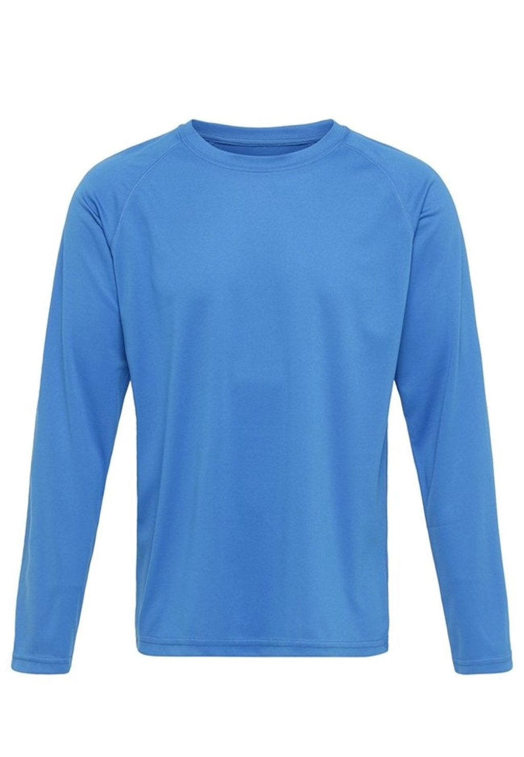 Training T-shirt met lange mouwen-Blauw