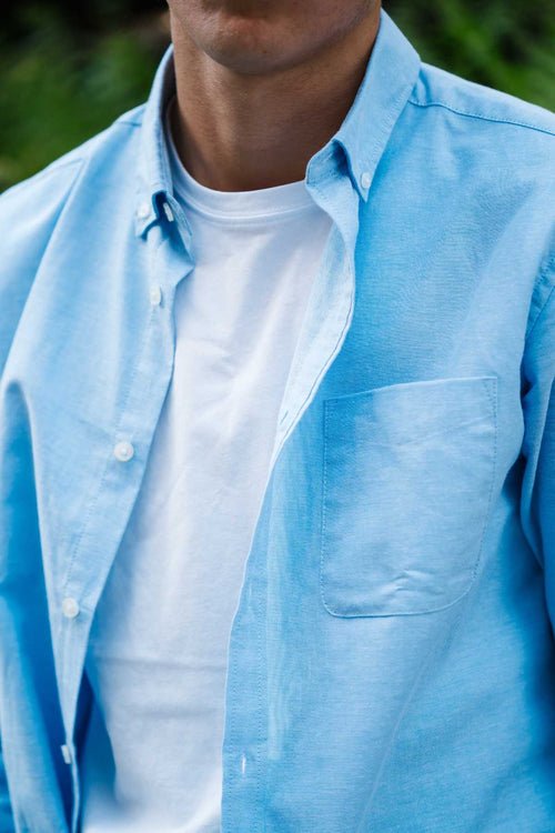 The Original Performance Oxford Shirt™️ - Cashmere Blue