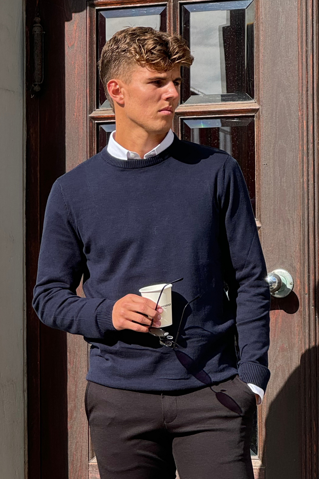 Pullover Roundneck - Navy