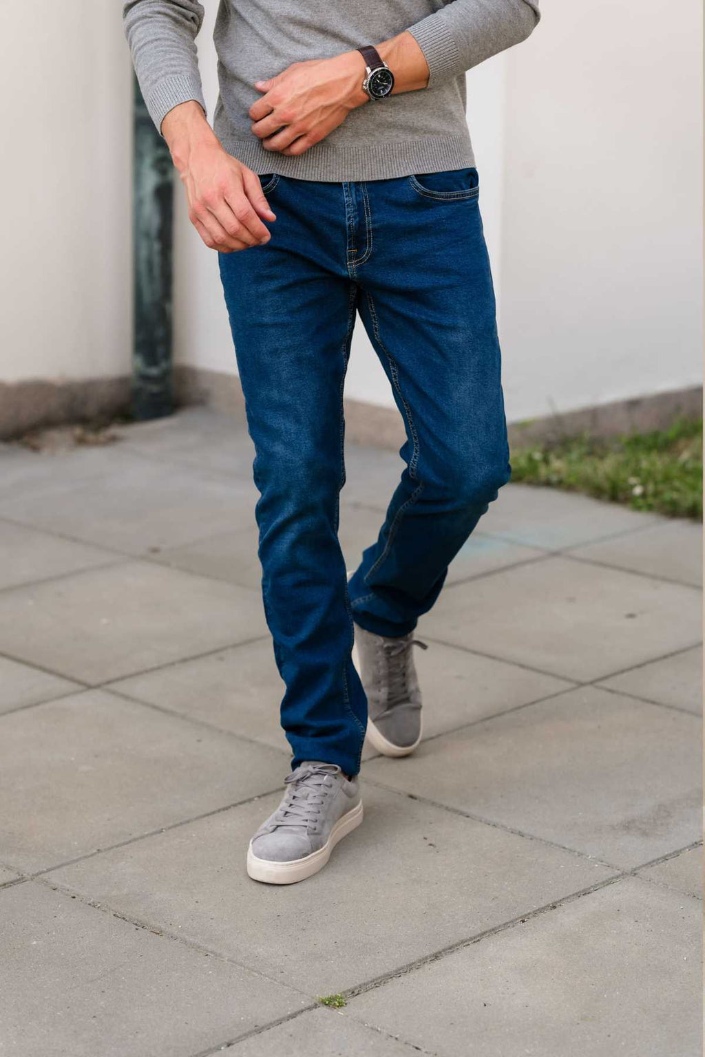 The Original Performance Jeans (Slim) - Dark Blue Denim