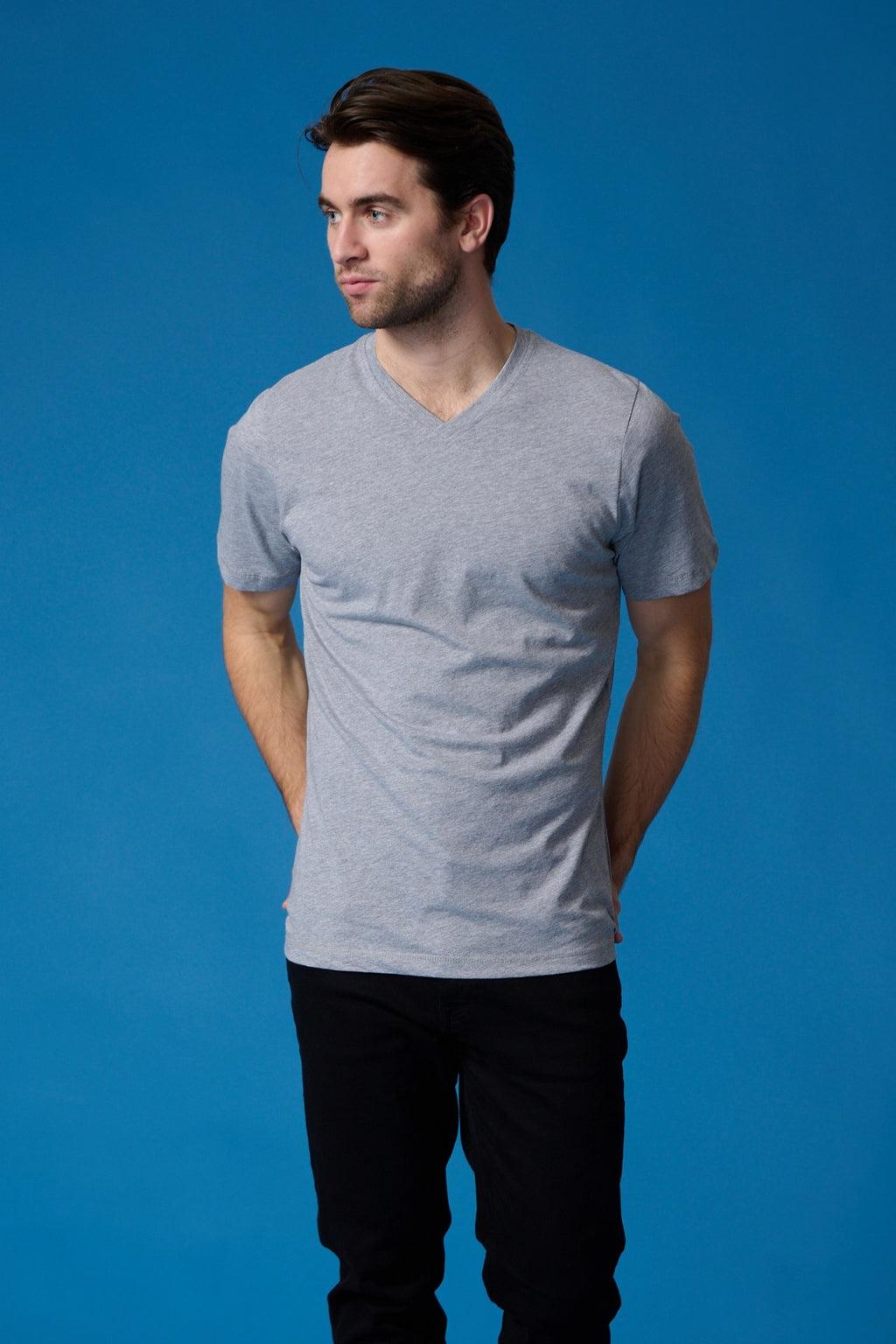 Basic V-neck T-Shirt - Package Deal (7 pcs)