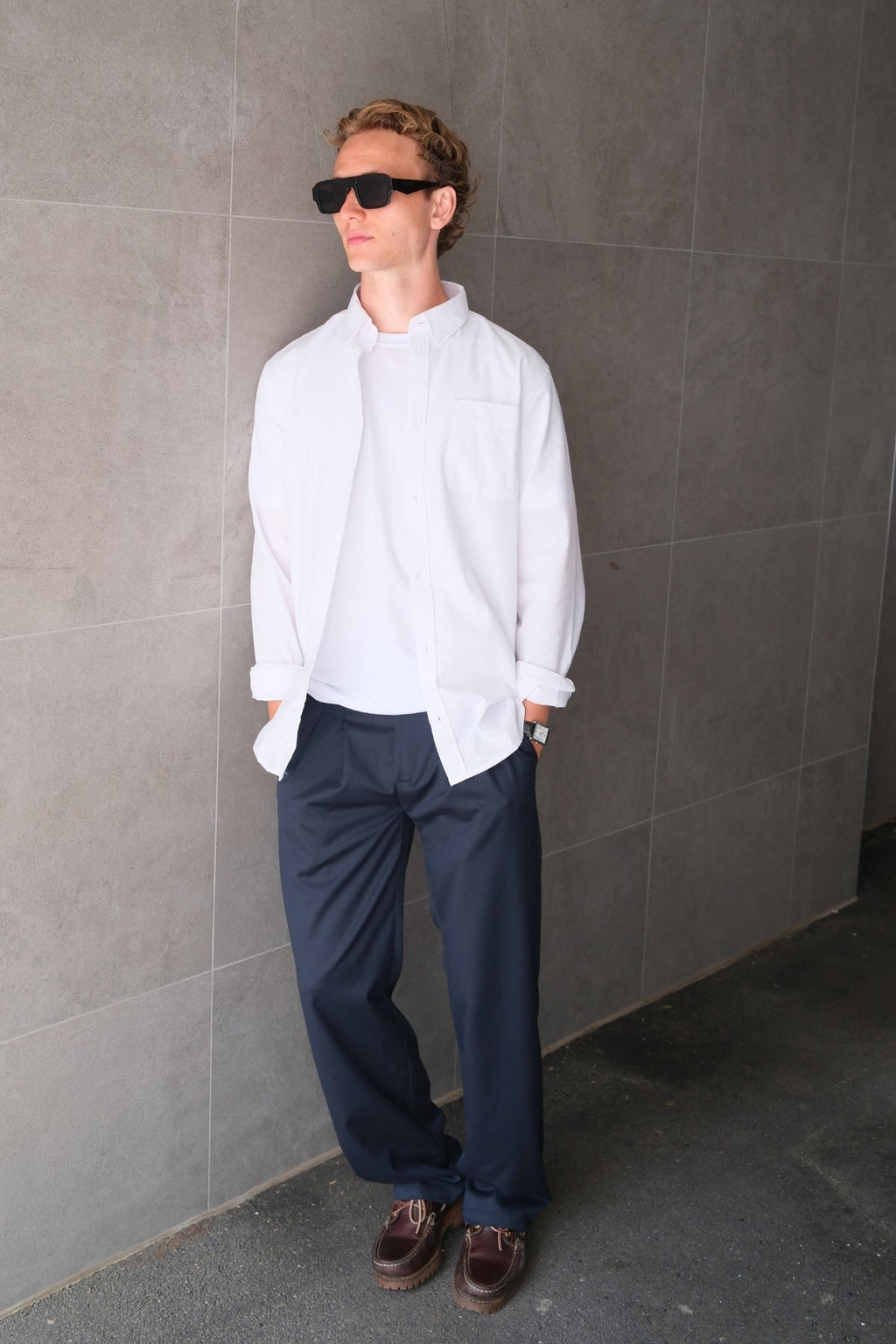 Performance Pants Wide Fit - marine