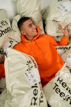 Basic Hoodie - Oranje