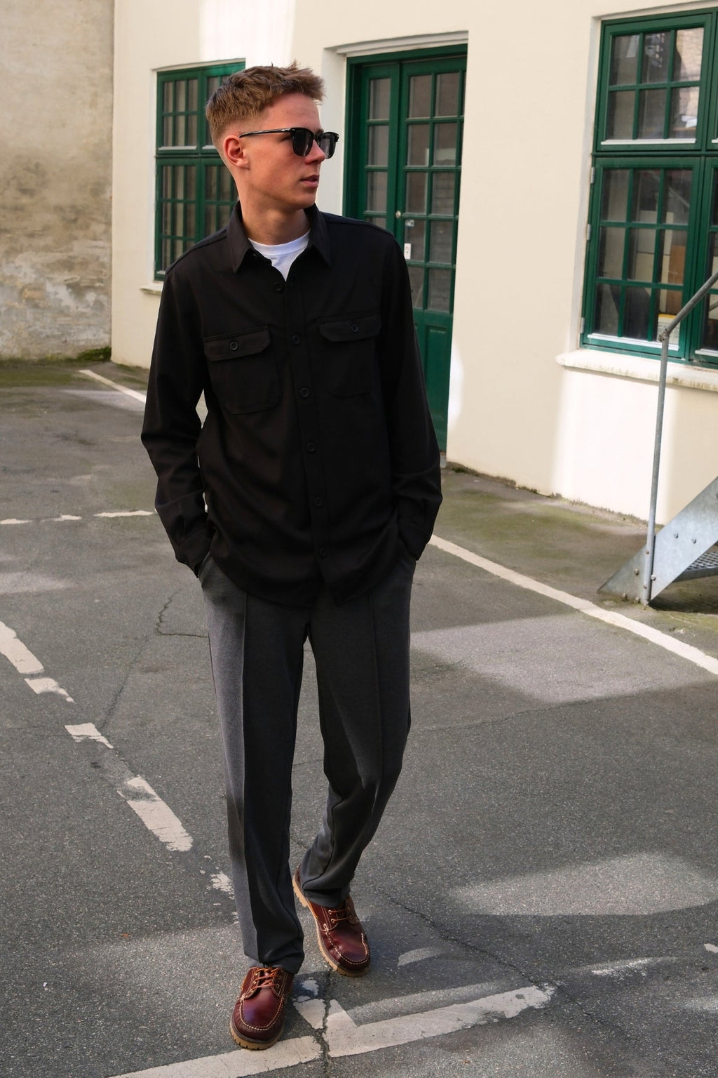 Performance Pants Loose Fit - Charcoal