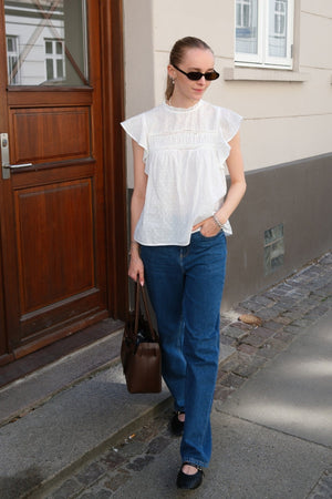 Trine Lace Top - Sneeuwwit