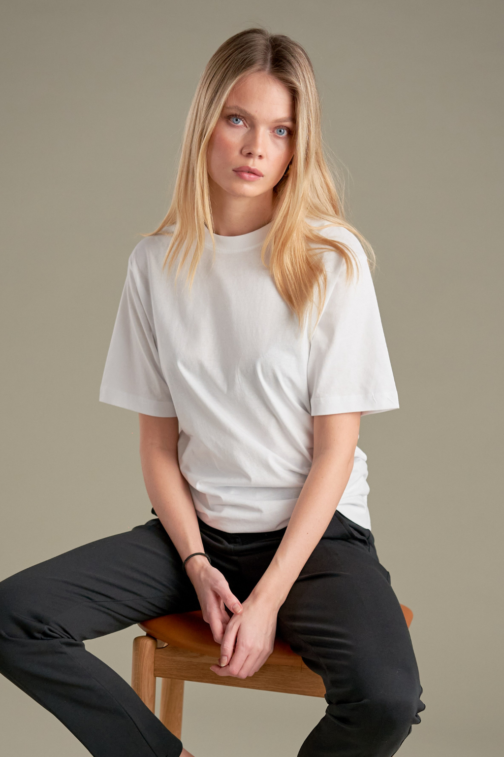 Oversized t -shirt - wit