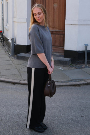 Berlijn MW brede paneelpant - Zwart