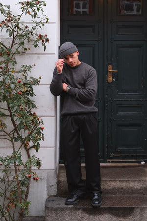 Easton Gebreid - Donkergrijs