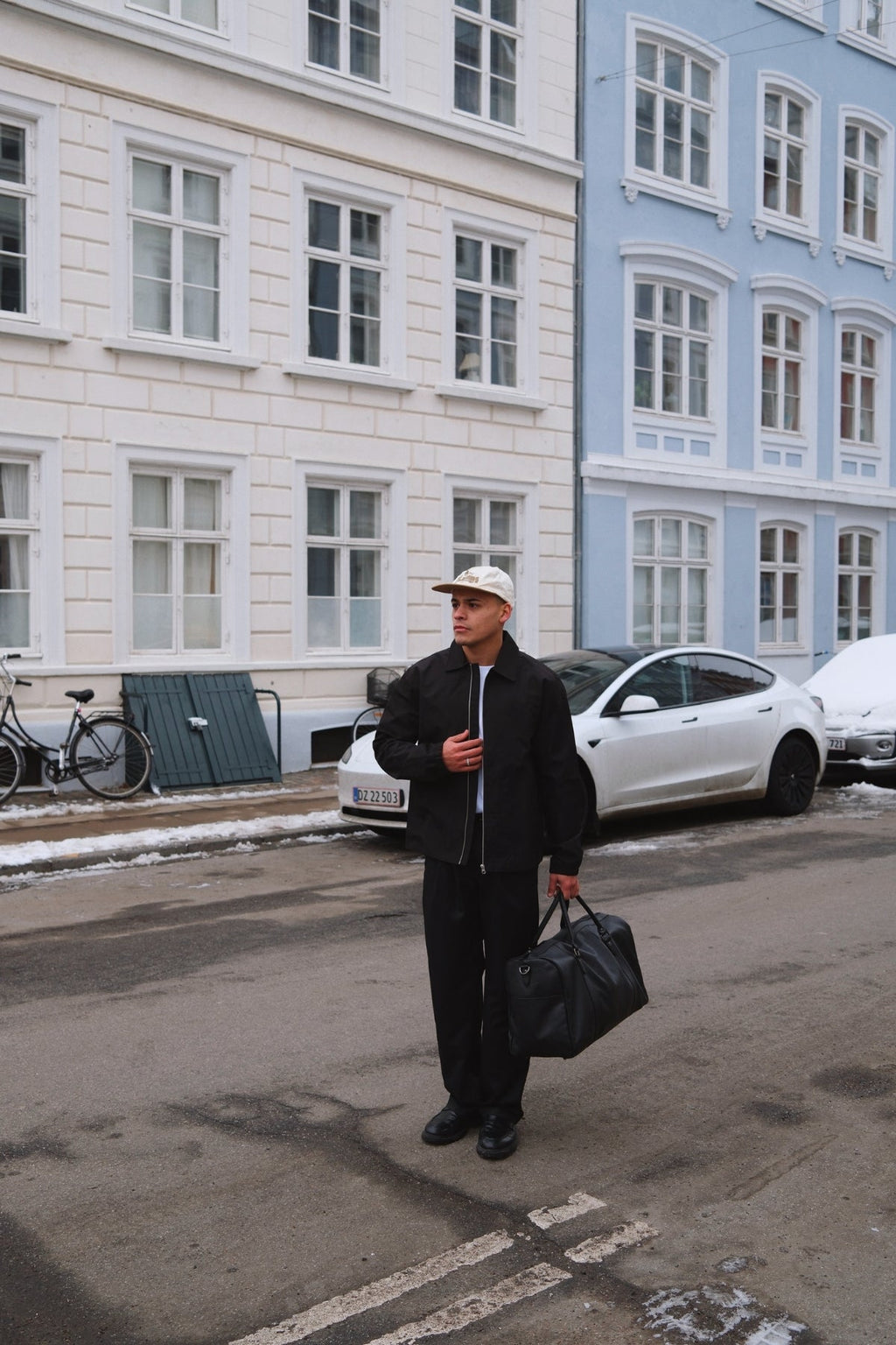 Short Zip Jacket - Black