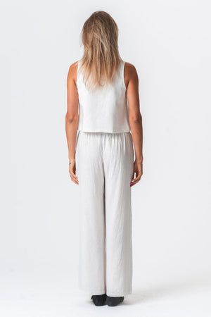 Linen Pants - White