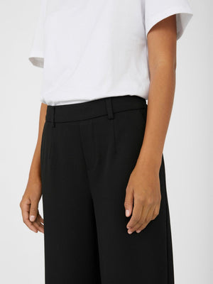 Lisa wijd Pants - Zwart