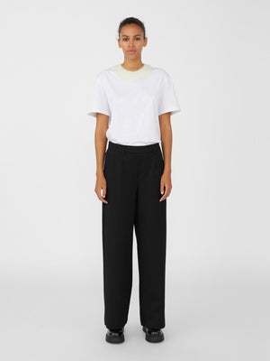 Lisa Wide Pant - zwart