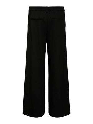 Lisa wijd Pants - Zwart