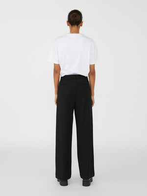Lisa Wide Pant - zwart