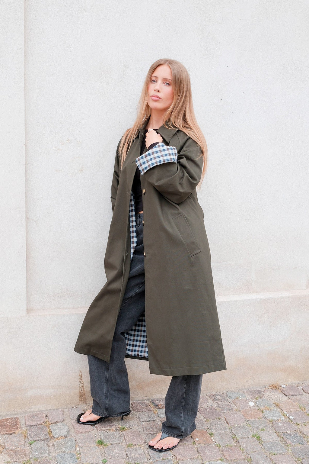 Livia Trenchcoat -  Olive