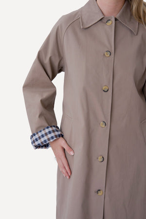 Livia-trenchcoat - Beige