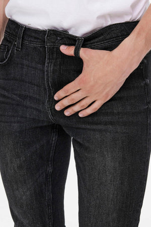 Loom Life Slim Jeans - Black Denim